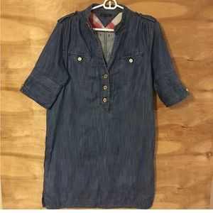 Tommy Hilfiger Denim Chambray Dress size 10 EUC